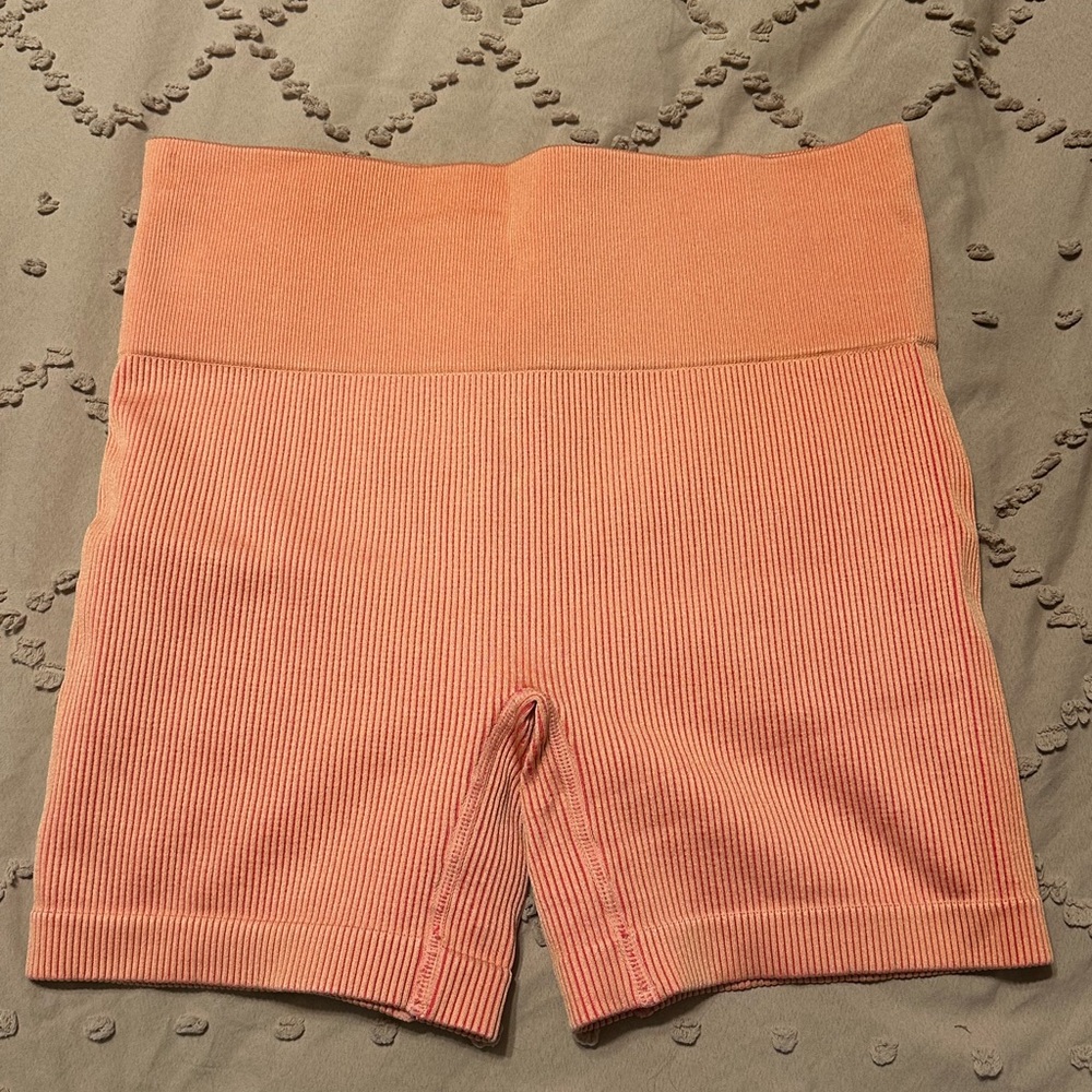 Ribbed Biker shorts